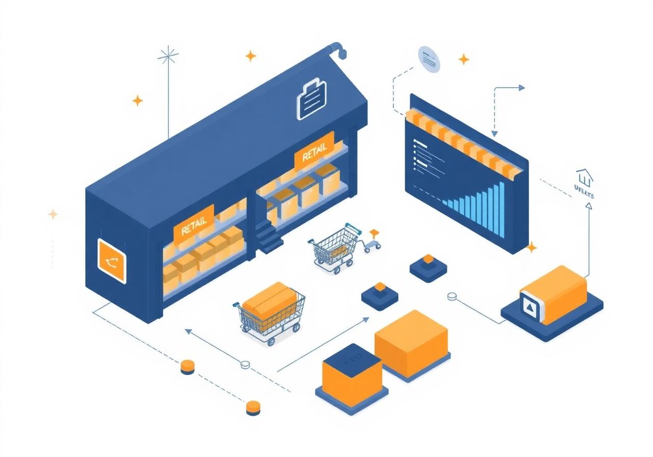 Retail and e-commerce automation dashboard